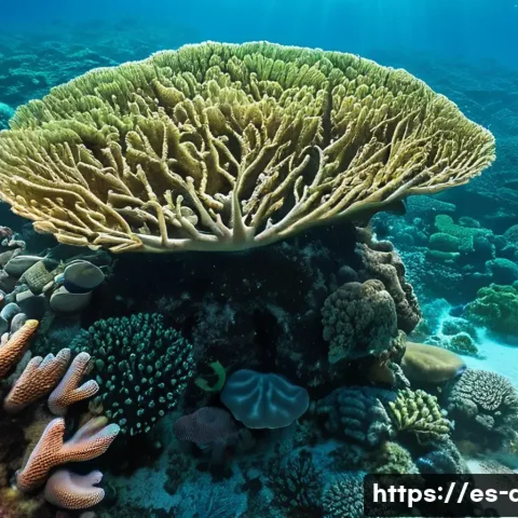 지부티와 홍해 지역의 해양 생태학 - A vibrant underwater scene showcasing the unique biodiversity of Djibouti’s coastal waters in the Re...